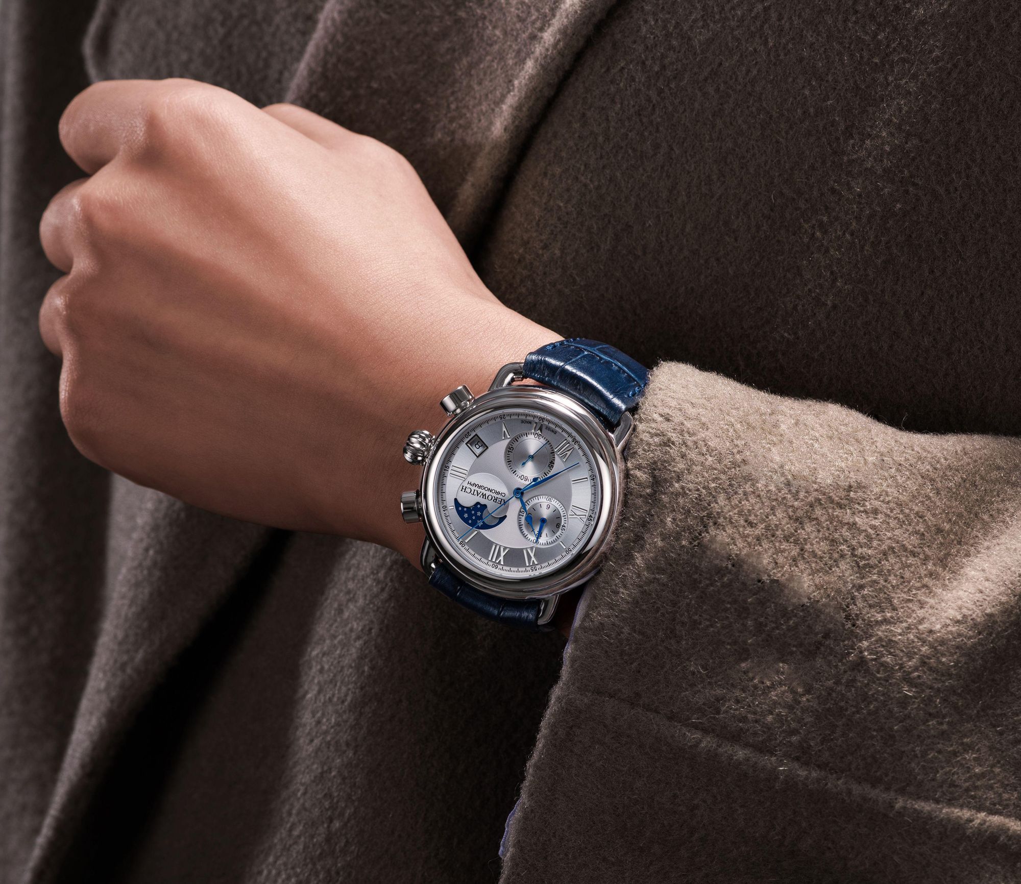 Aerowatch 1942 A 78100 AA03 Cronografo uomo