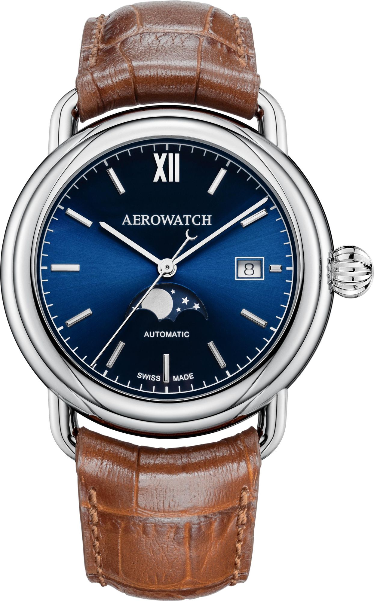 Aerowatch 1942 A 77983 AA06 Automatic Mens Watch