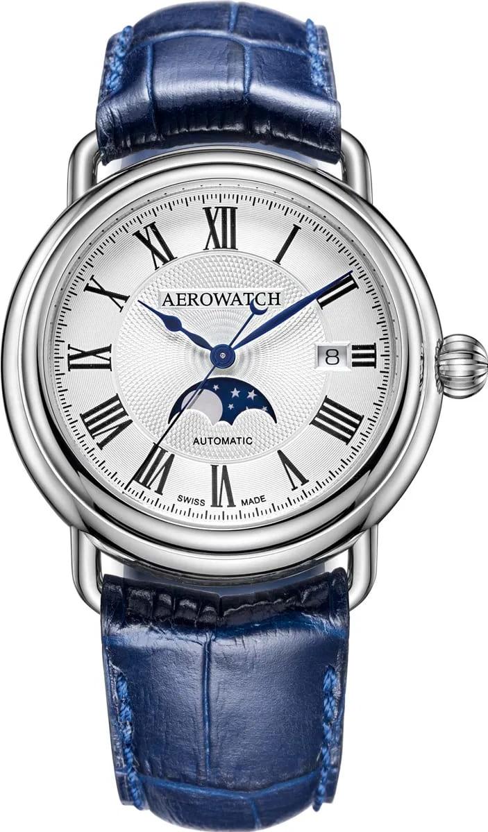 Aerowatch 1942 A 77983 AA01 Automatisch horloge voor heren