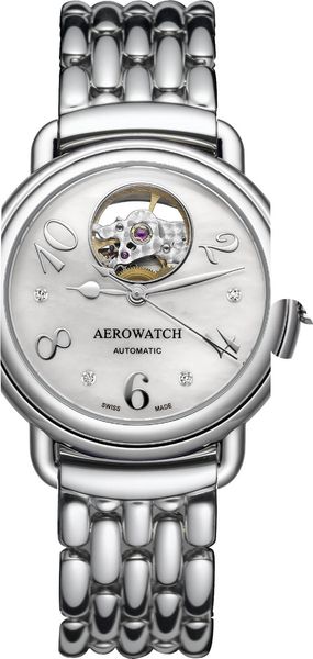 Aerowatch 1942 A 68922 AA04 M Orologio automatico donna Aerowatch 1942 A 68922 AA04 M Orologio automatico donna