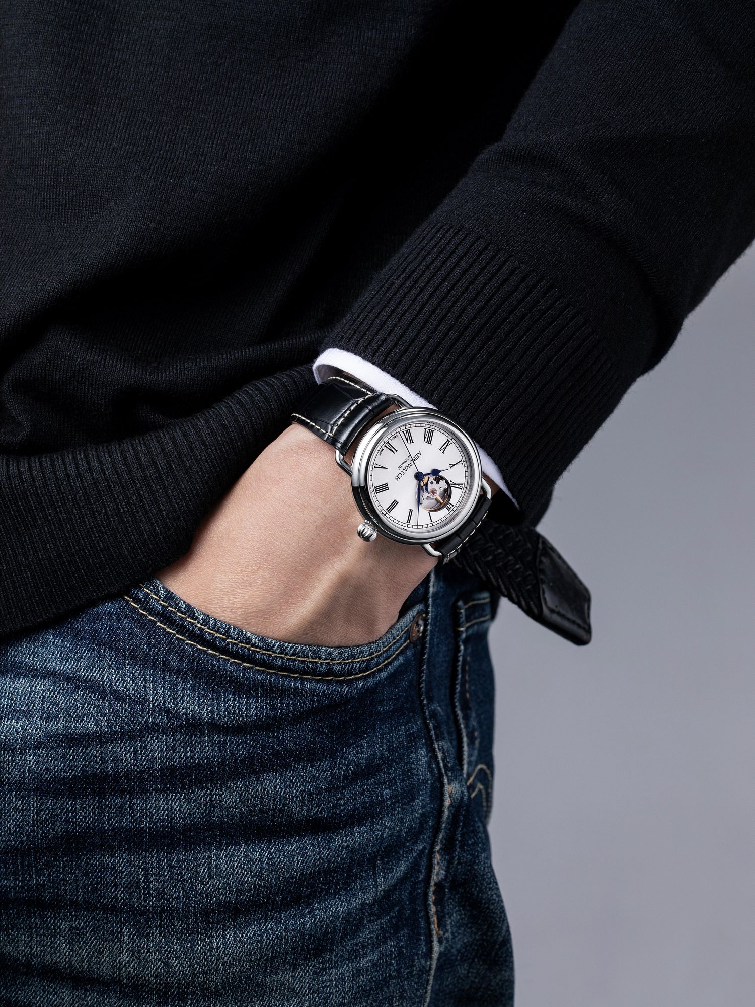 Aerowatch 1942 A 68900 AA03 Montre Automatique pour hommes