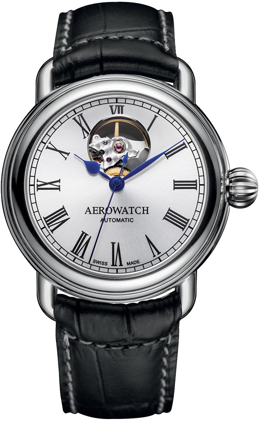 Aerowatch 1942 A 68900 AA03 Montre Automatique pour hommes
