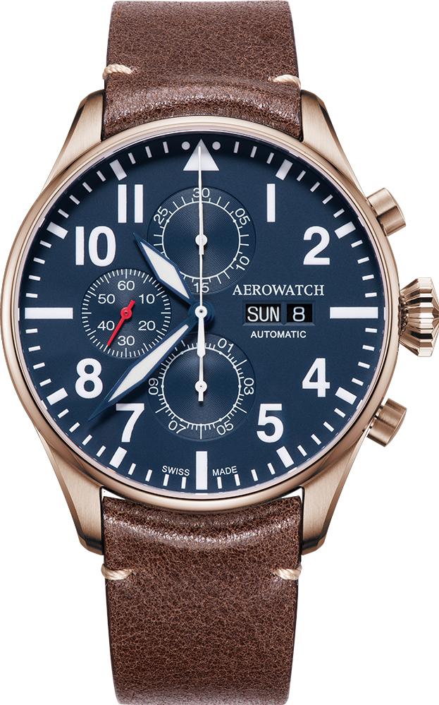 Aerowatch Les Grandes Classiques A 61989 RO05 Cronografo automatico uomo