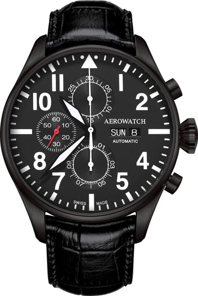 Aerowatch Les Grandes Classiques A 61989 NO09 Herren Automatikchronograph Aerowatch Les Grandes Classiques A 61989 NO09 Herren Automatikchronograph