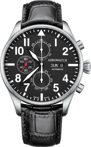 Aerowatch Les Grandes Classiques A 61989 AA09 Herren Automatikchronograph Aerowatch Les Grandes Classiques A 61989 AA09 Herren Automatikchronograph