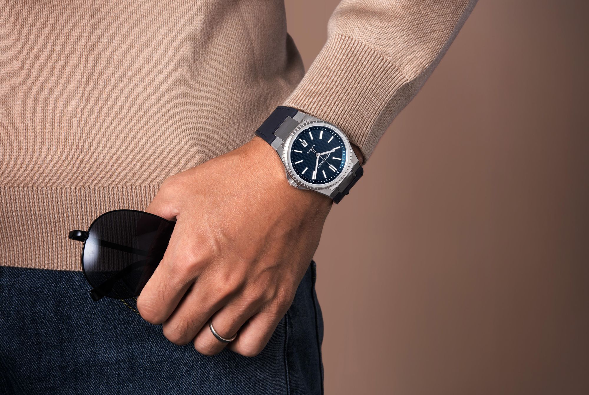 Aerowatch Milan A 60998 AA01 Montre Automatique pour hommes