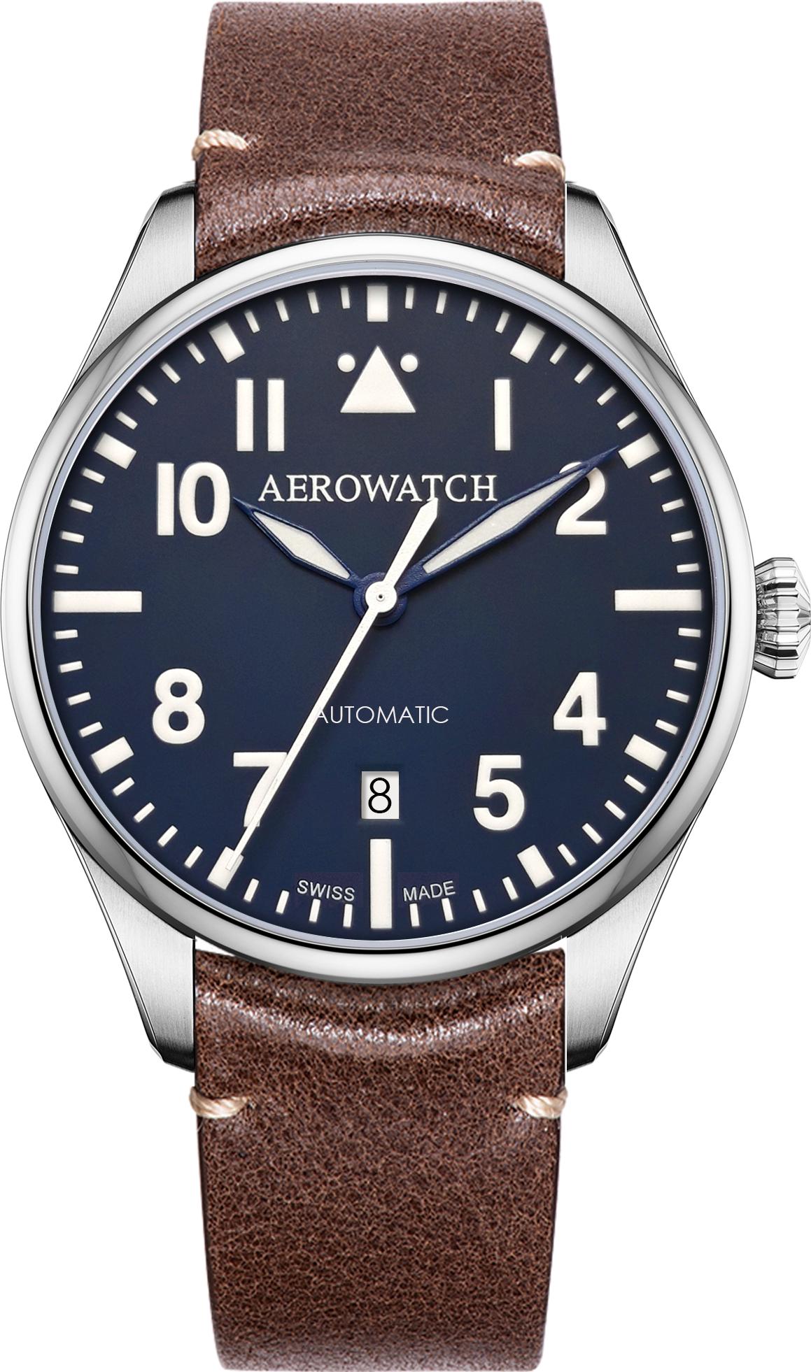 Aerowatch Les Grandes Classiques A 60996 AA04 Orologio automatico uomo Aerowatch Les Grandes Classiques A 60996 AA04 Orologio automatico uomo