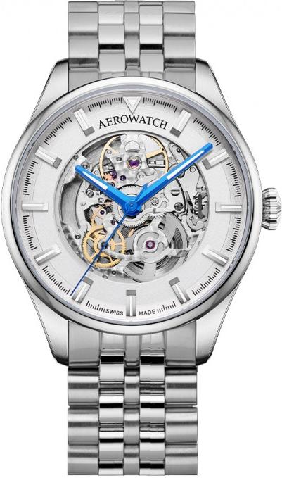 Aerowatch Les Grandes Classiques A 60996 AA02 SQ M Montre Automatique pour hommes