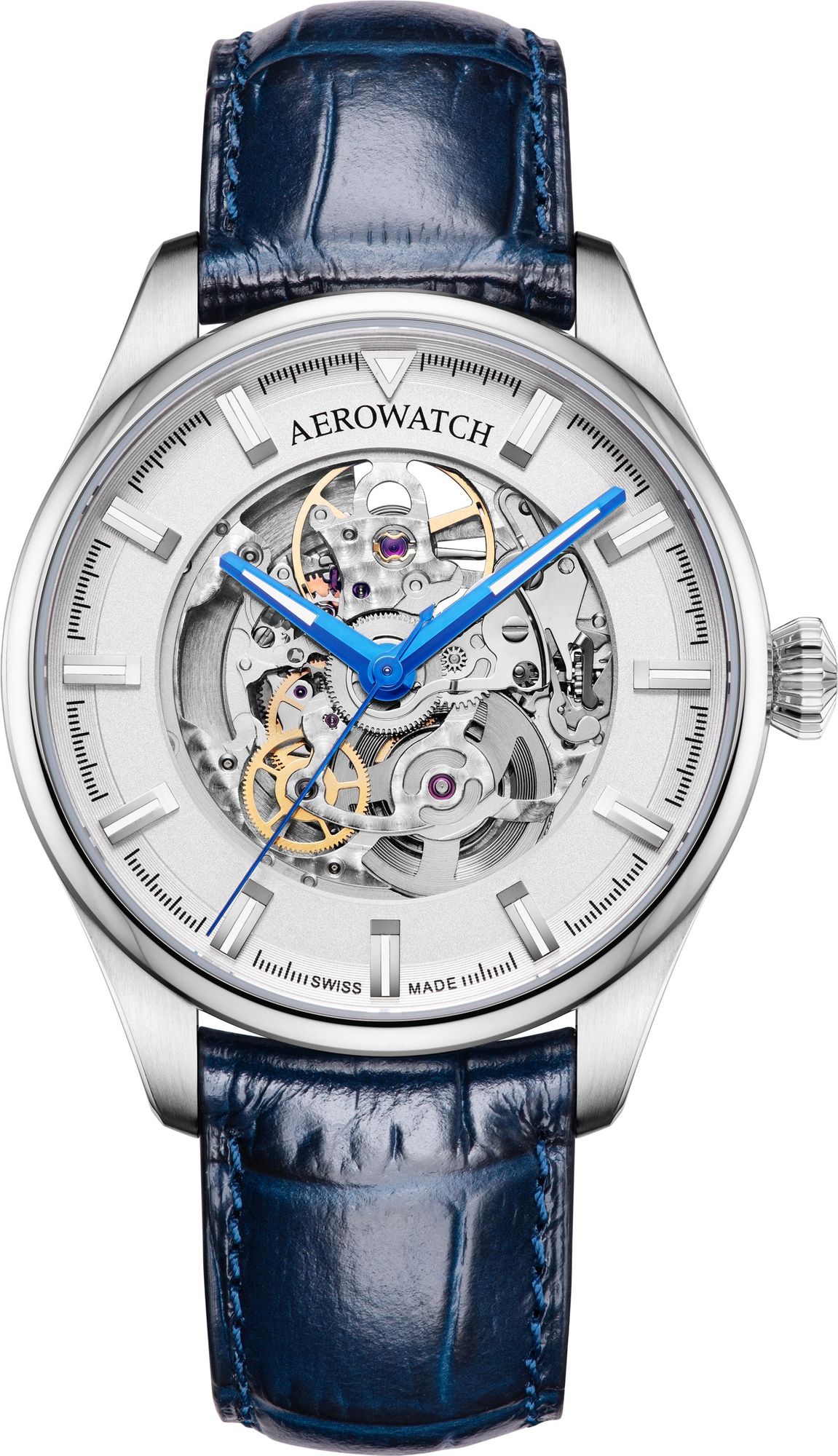 Aerowatch Les Grandes Classiques A 60996 AA02 SQ Montre Automatique pour hommes