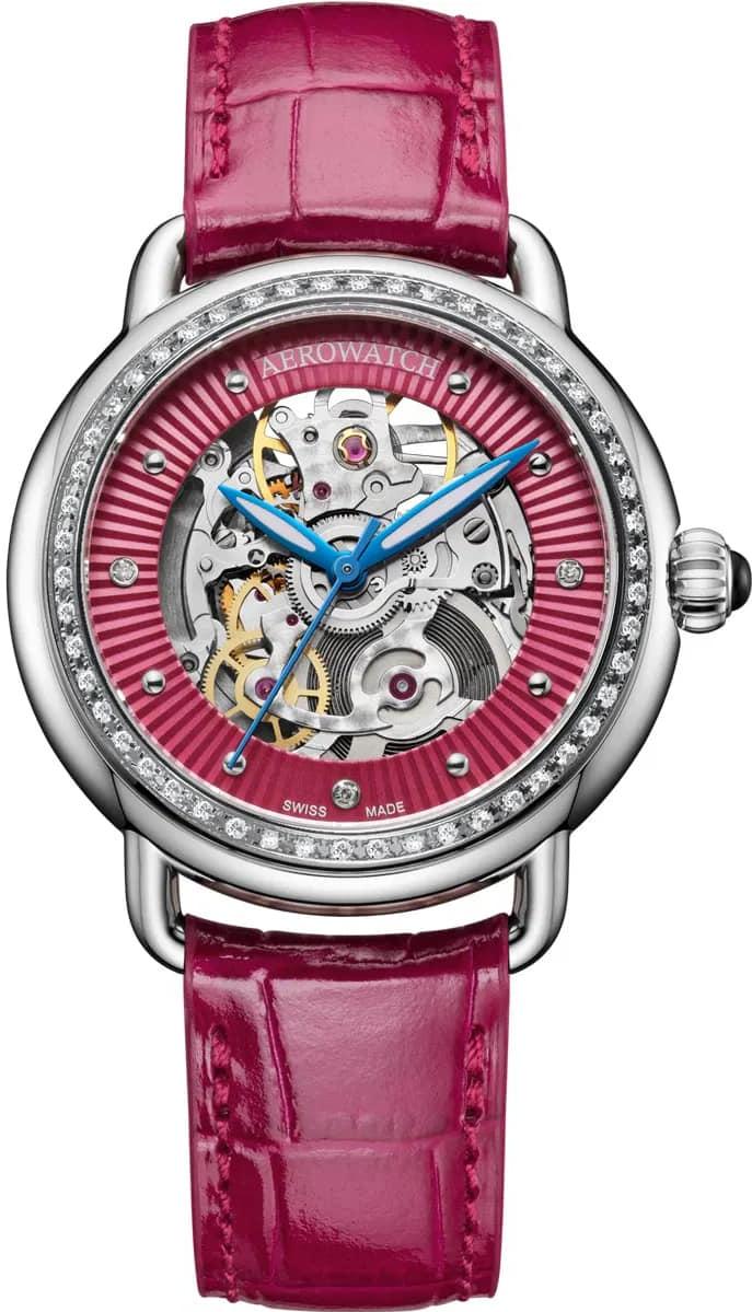 Aerowatch 1942 A 60960 AA21 DIA Automatisch horloge voor dames