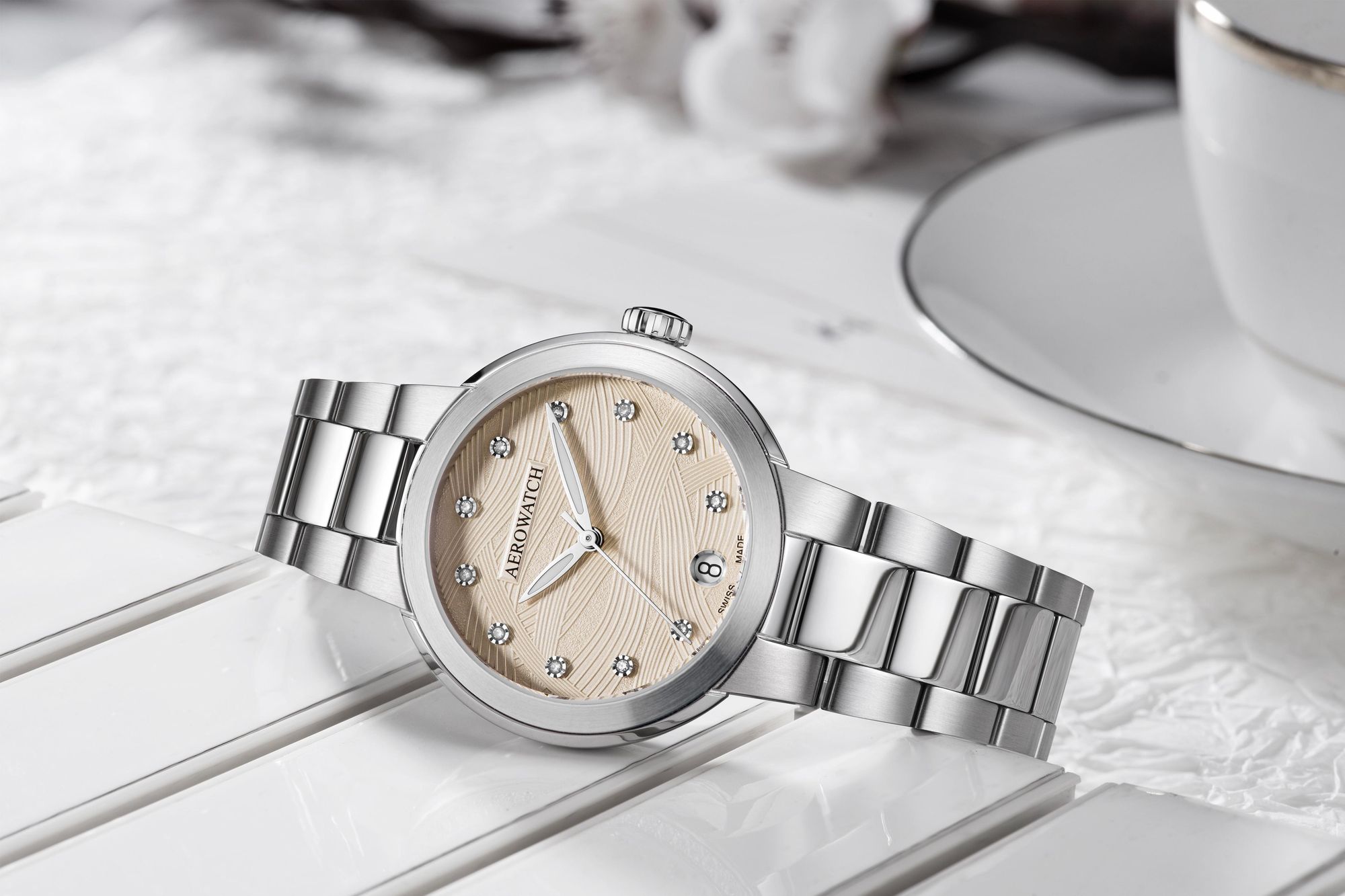Aerowatch Harmonie A 60106 AA02 M Automatisch horloge voor dames