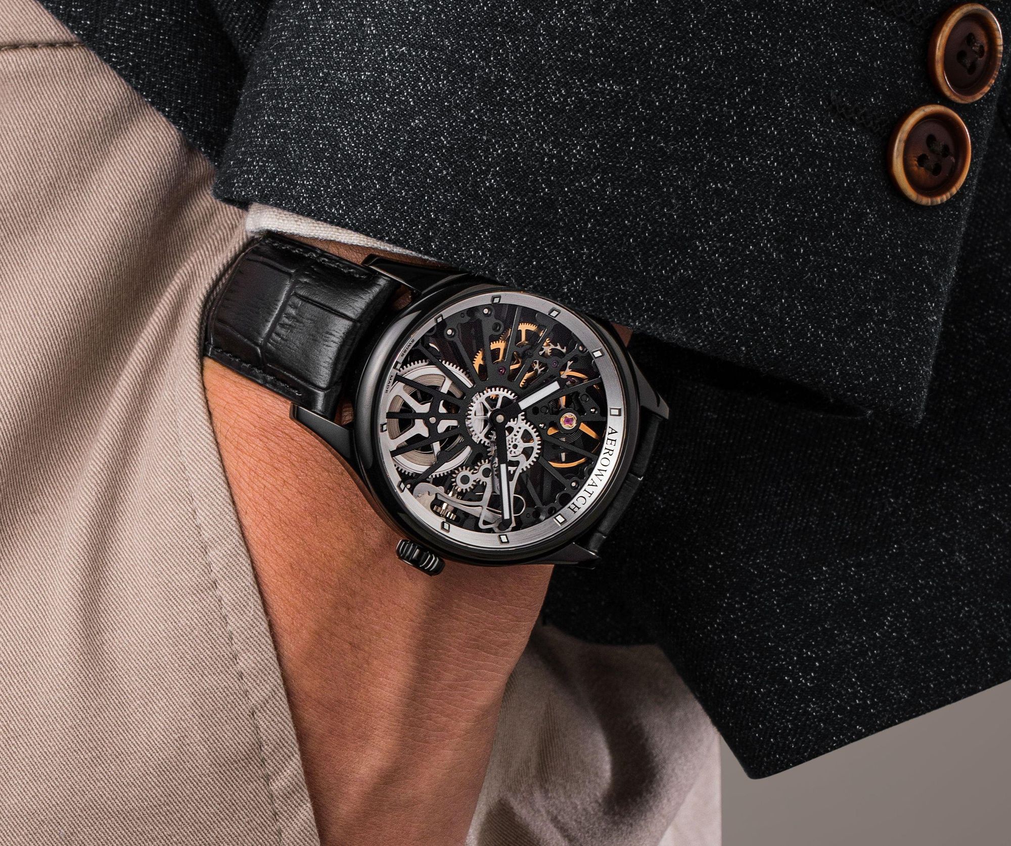 Aerowatch Renaissance A 50981 NO25 Automatisch horloge voor heren