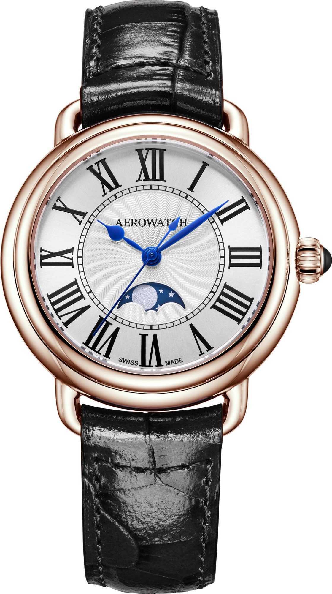 Aerowatch 1942 A 43960 RO03 Wristwatch for women Lunar Phase Indicator Aerowatch 1942 A 43960 RO03 Wristwatch for women Lunar Phase Indicator