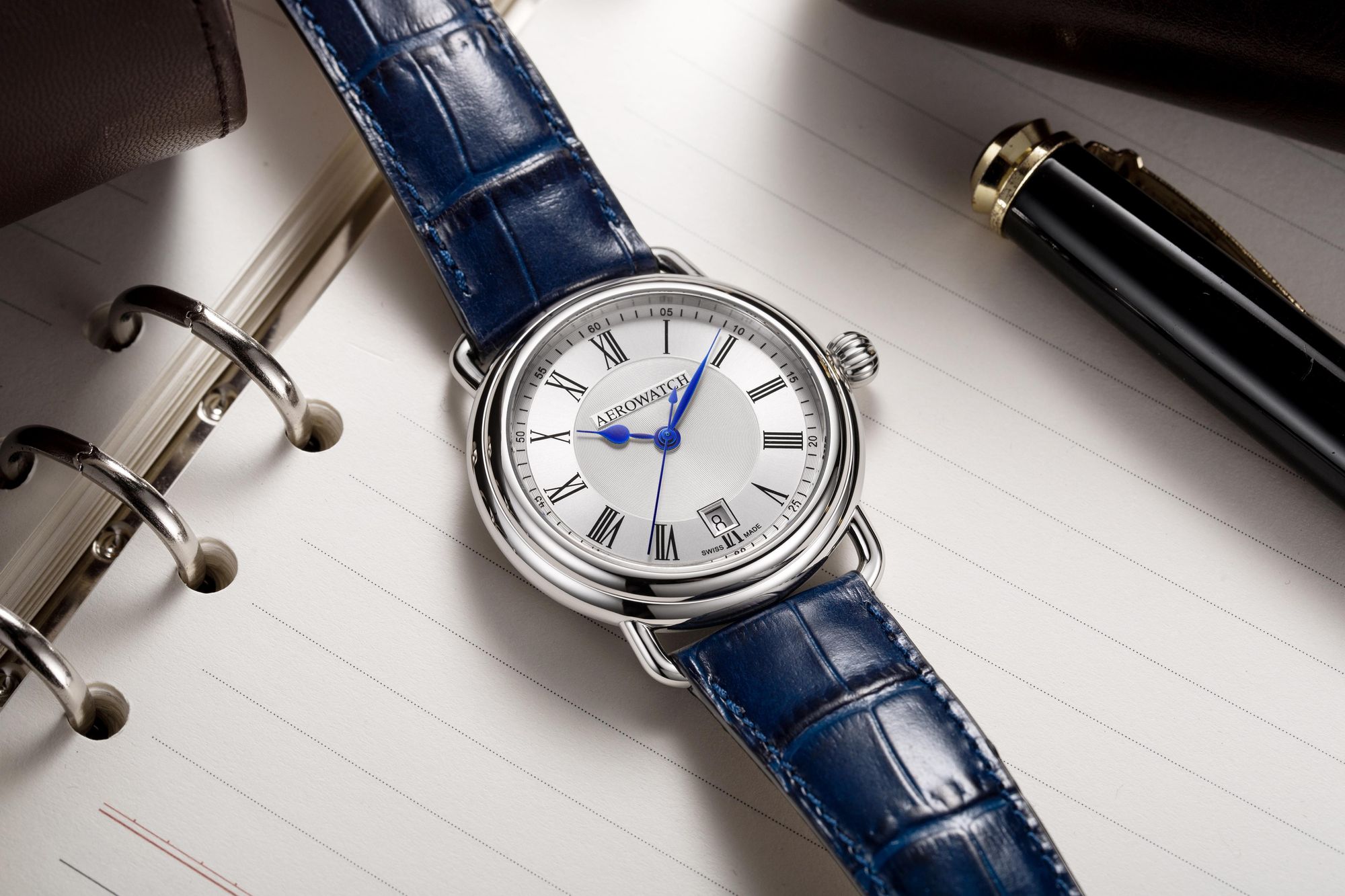 Aerowatch 1942 A 42900 AA26 Heren armbandhorloge