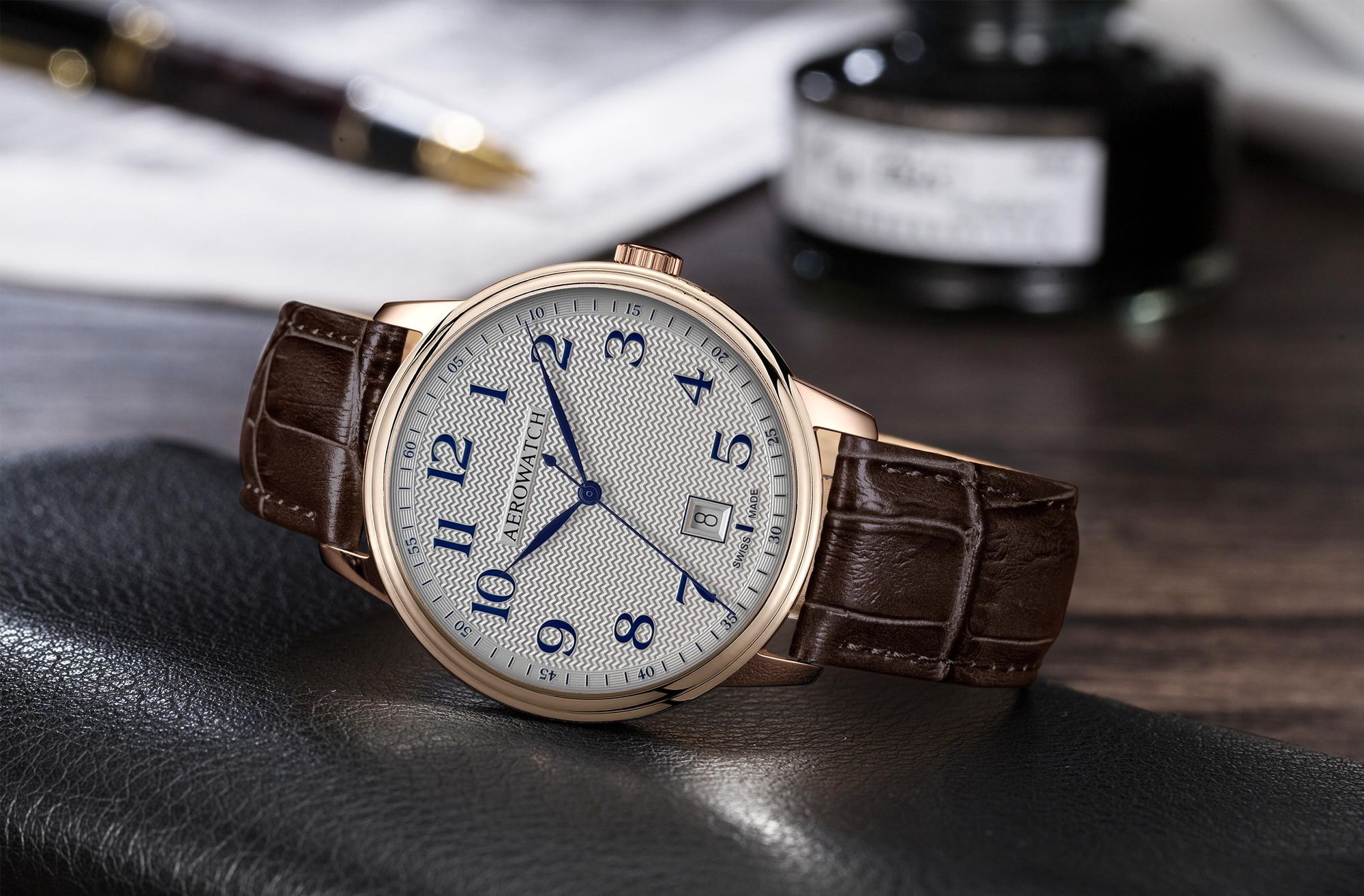 Aerowatch Les Grandes Classiques A 42102 RO05 Orologio da polso uomo Aerowatch Les Grandes Classiques A 42102 RO05 Orologio da polso uomo