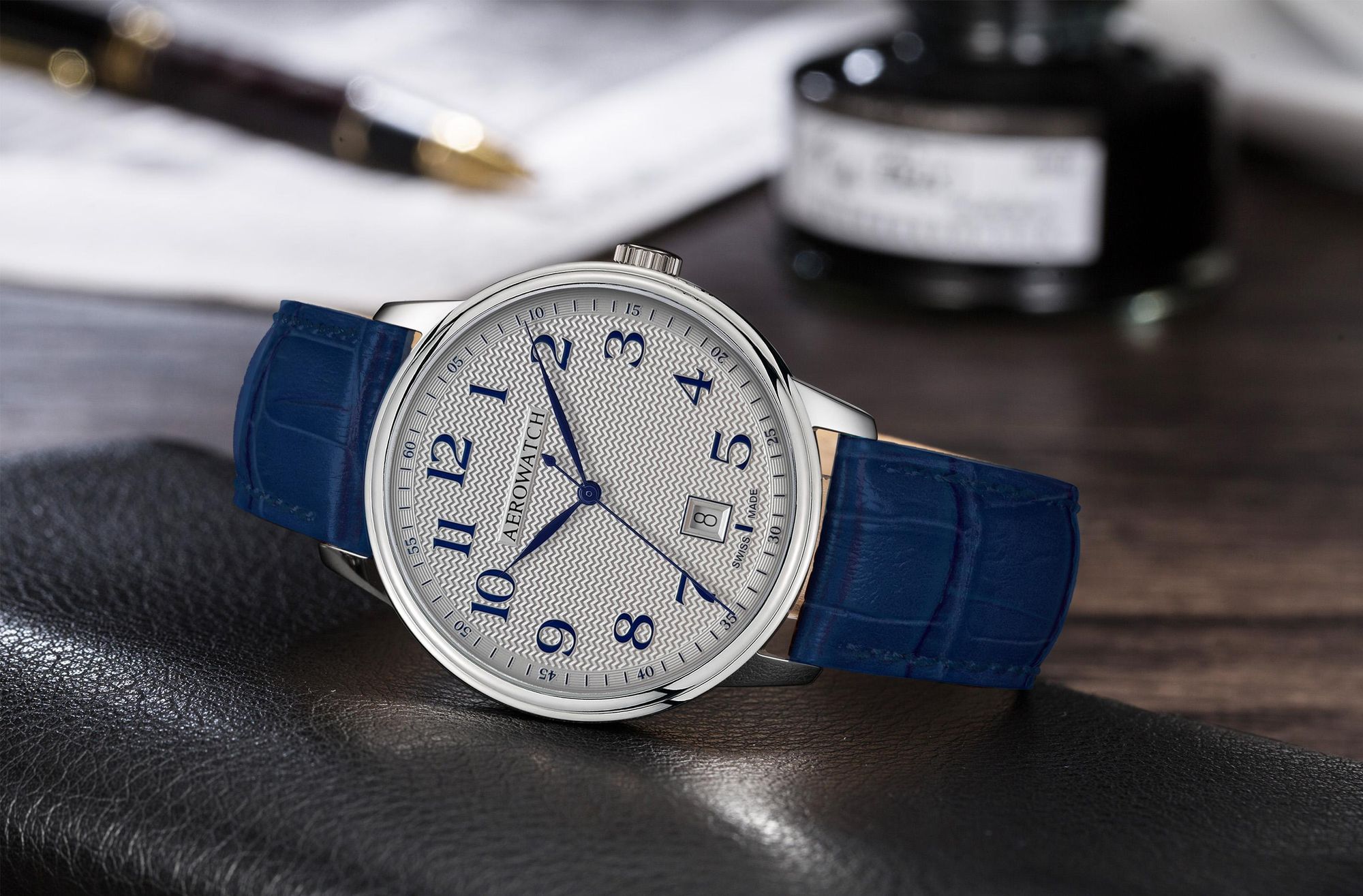 Aerowatch Les Grandes Classiques A 42102 AA05 Orologio da polso uomo Aerowatch Les Grandes Classiques A 42102 AA05 Orologio da polso uomo