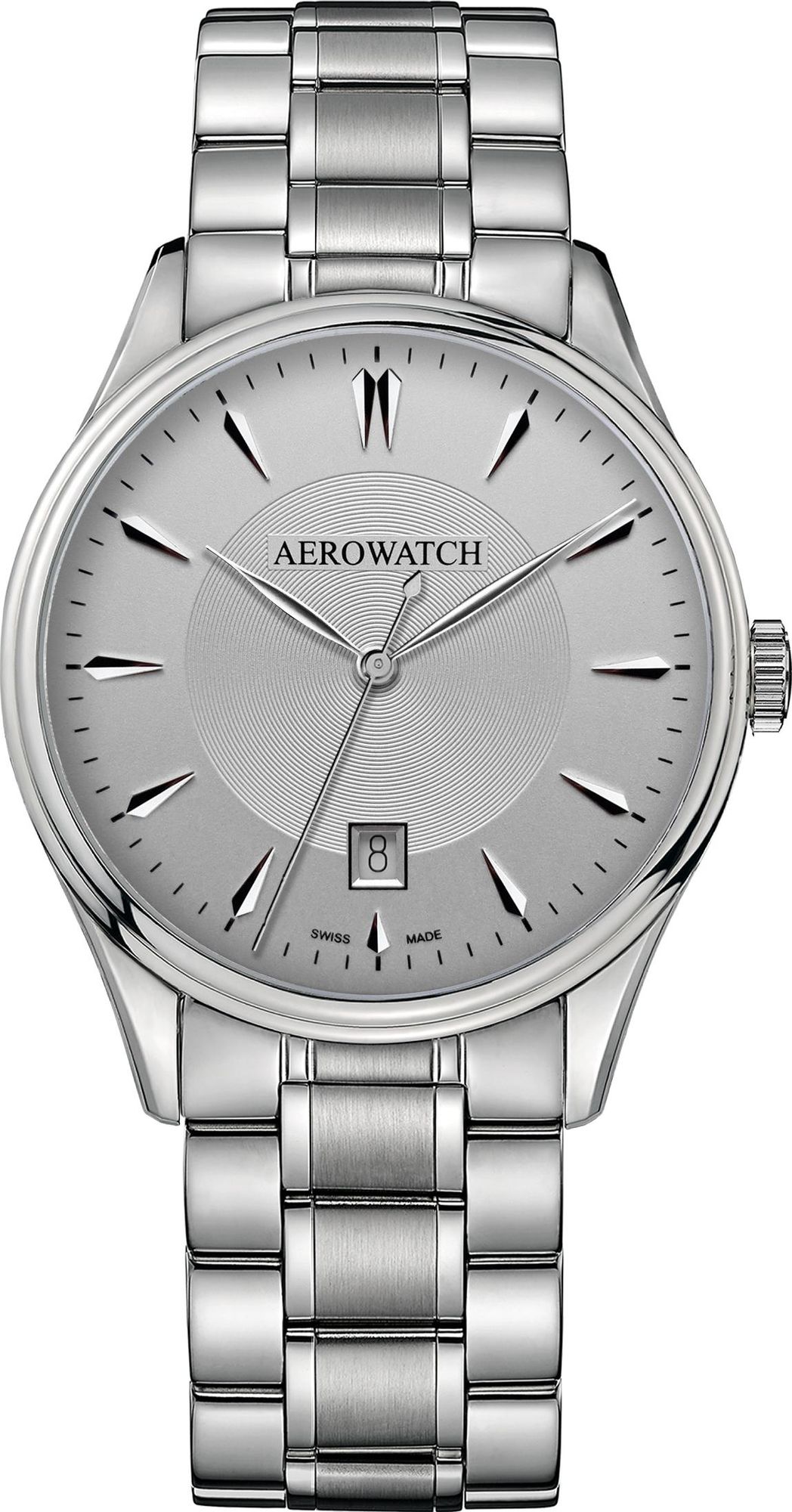 Aerowatch Les Grandes Classiques A 42102 AA03 M Heren armbandhorloge Aerowatch Les Grandes Classiques A 42102 AA03 M Heren armbandhorloge