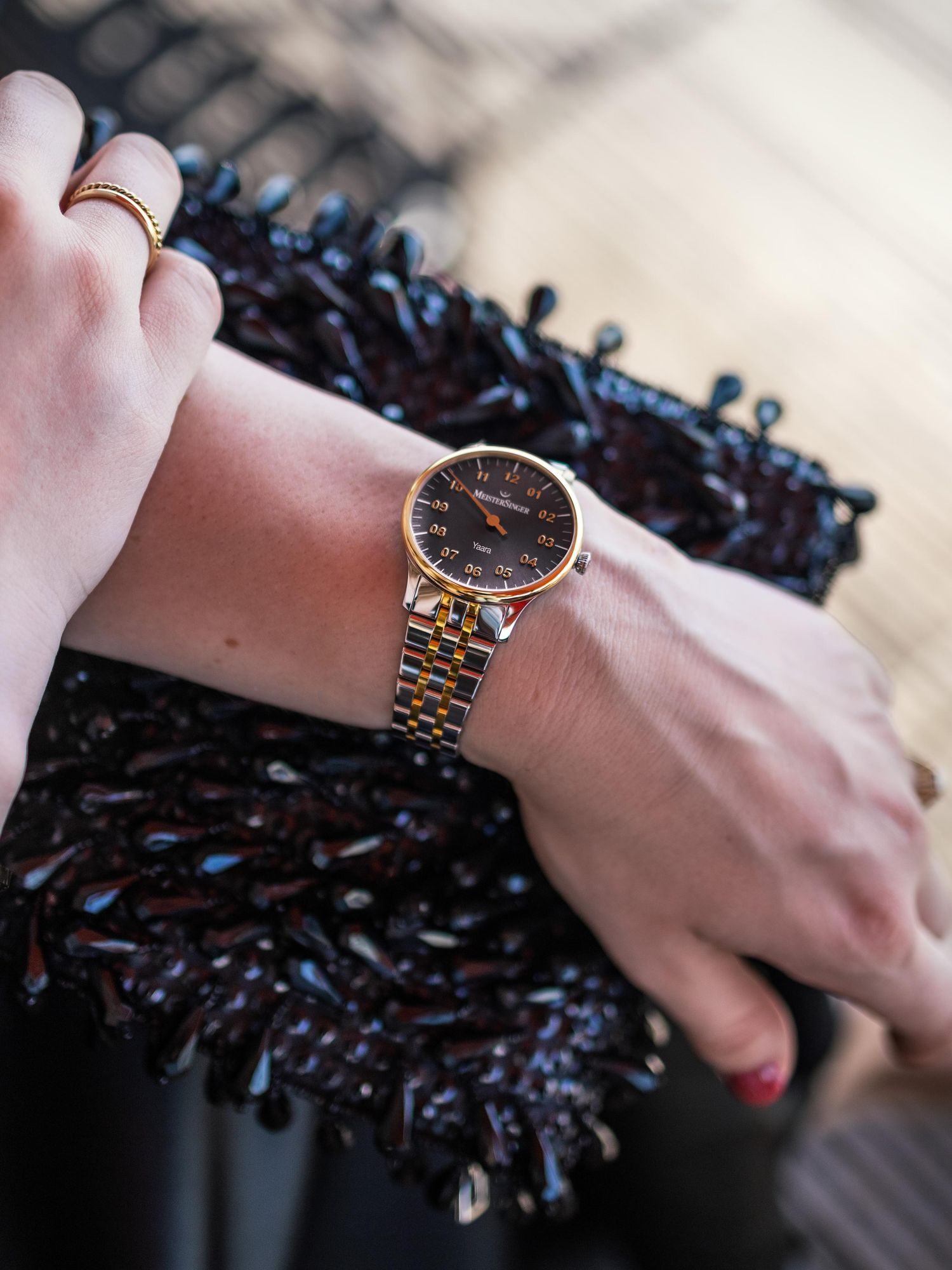MeisterSinger Yaara YA907G Montre Automatique pour femmes