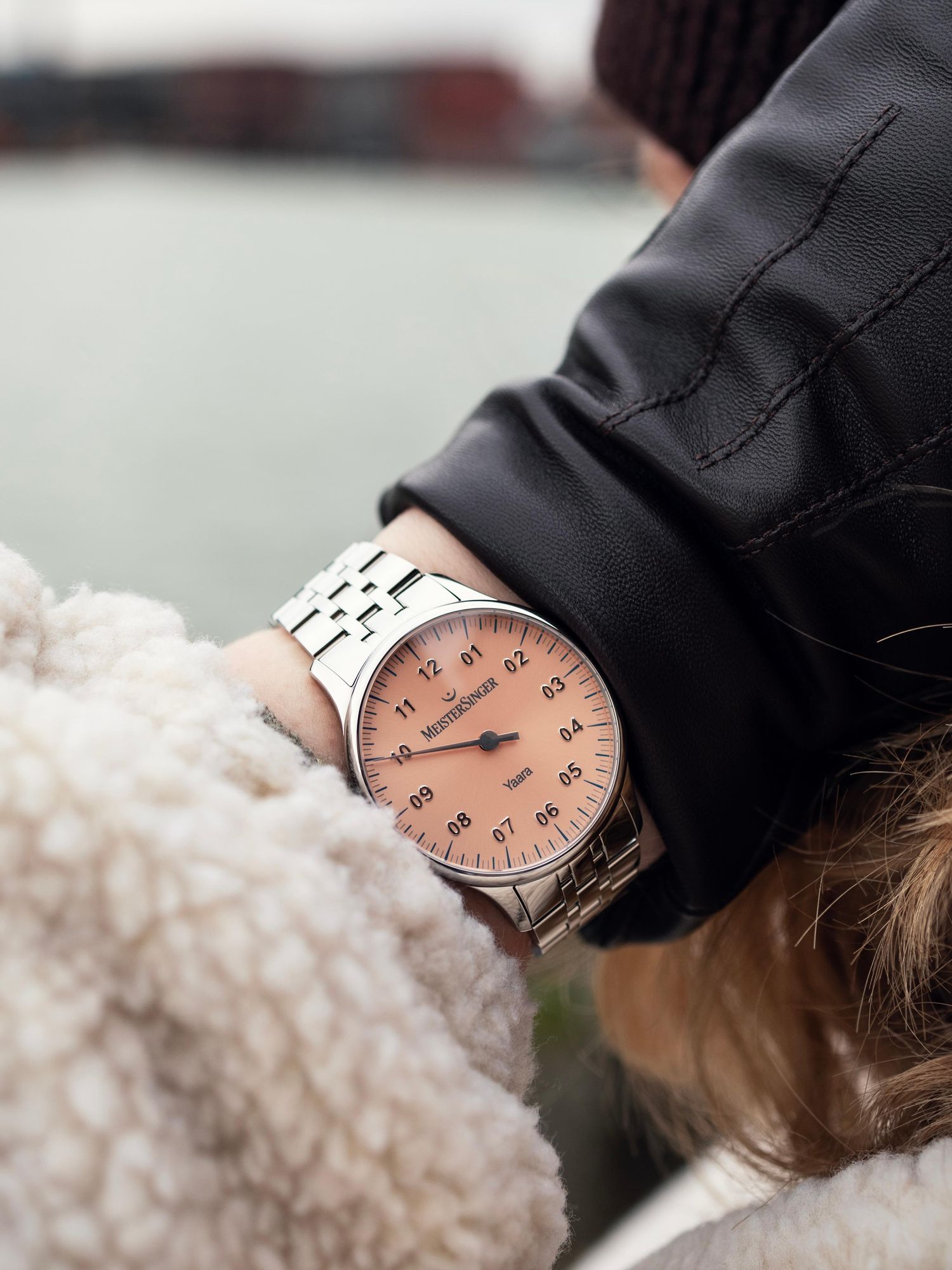 MeisterSinger Yaara YA916S Montre Automatique pour femmes