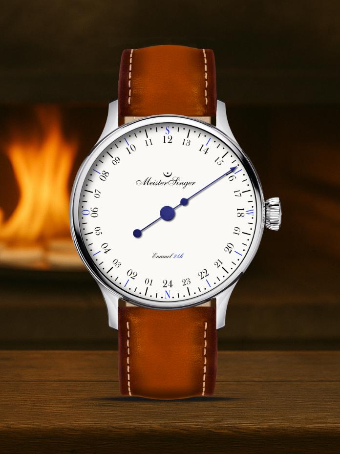 MeisterSinger Edition 24H Emaille ED-PM99-24HE Montre Unisexe Édition Très Limitée MeisterSinger Edition 24H Emaille ED-PM99-24HE Montre Unisexe Édition Très Limitée