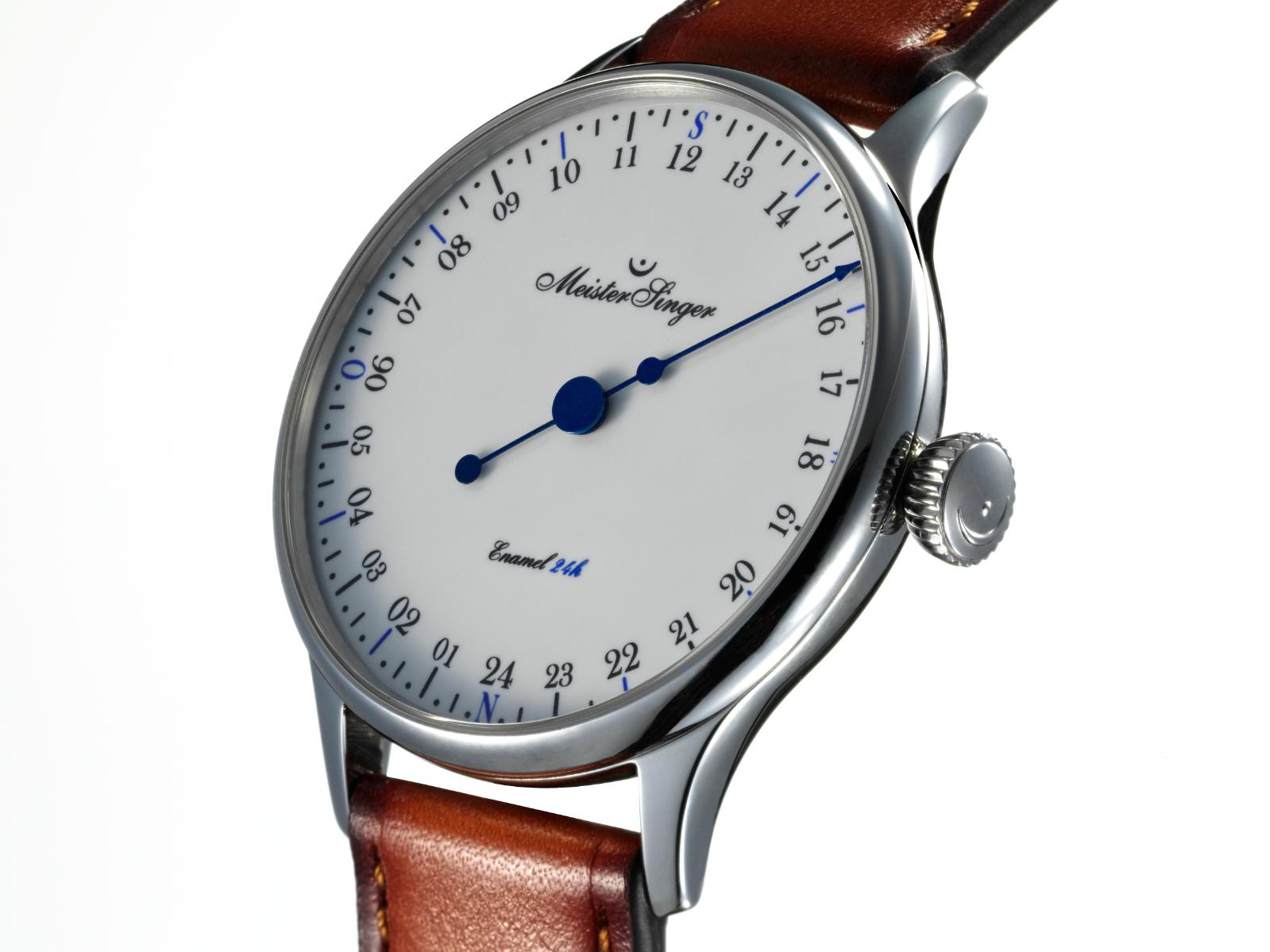 MeisterSinger Edition 24H Emaille ED-PM99-24HE Montre Unisexe Édition Très Limitée MeisterSinger Edition 24H Emaille ED-PM99-24HE Montre Unisexe Édition Très Limitée