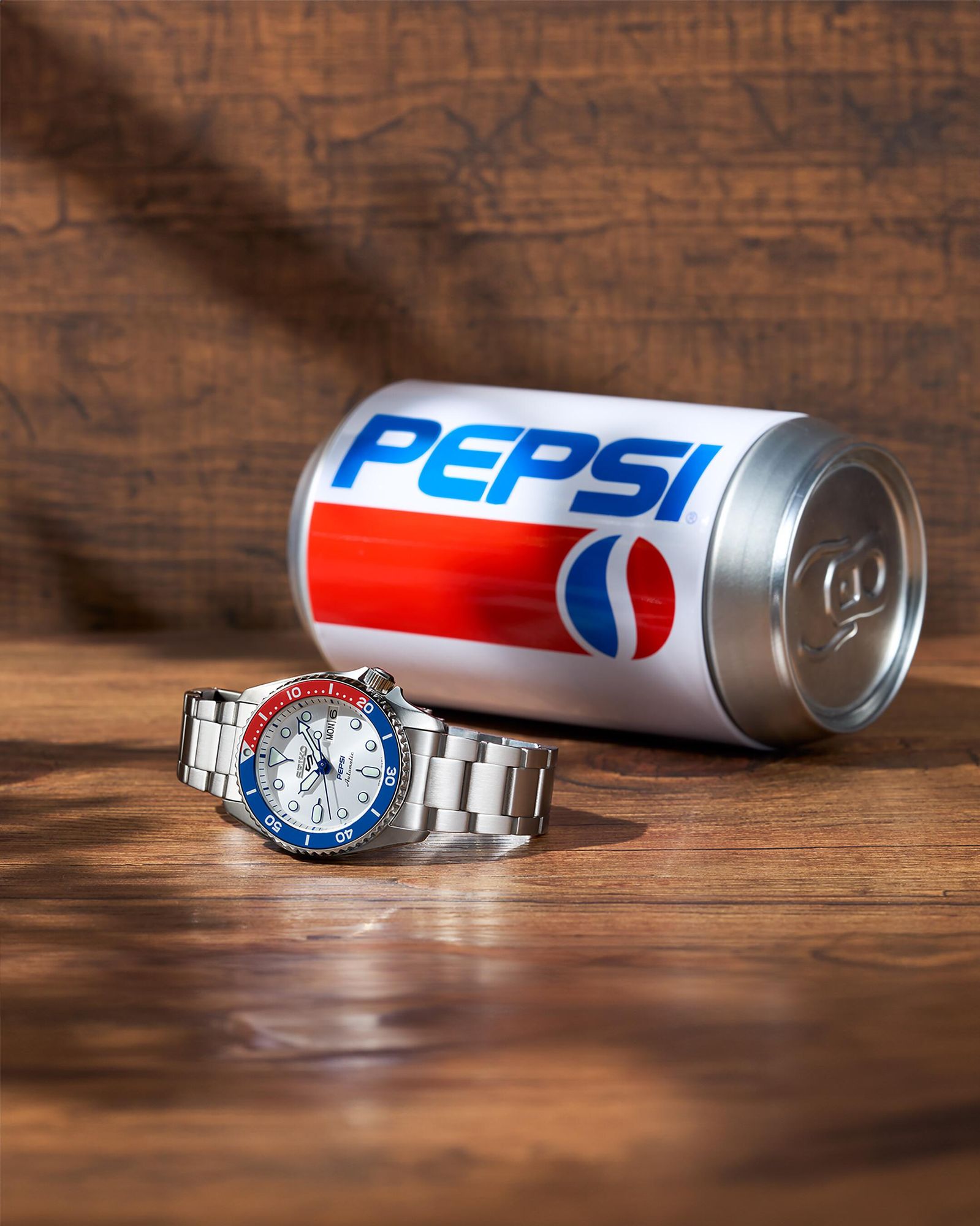 Seiko 5 Pepsi Limited Edition 2025 (x/7000) SRPL99K1 Automatisch horloge voor heren Seiko 5 Pepsi Limited Edition 2025 (x/7000) SRPL99K1 Automatisch horloge voor heren