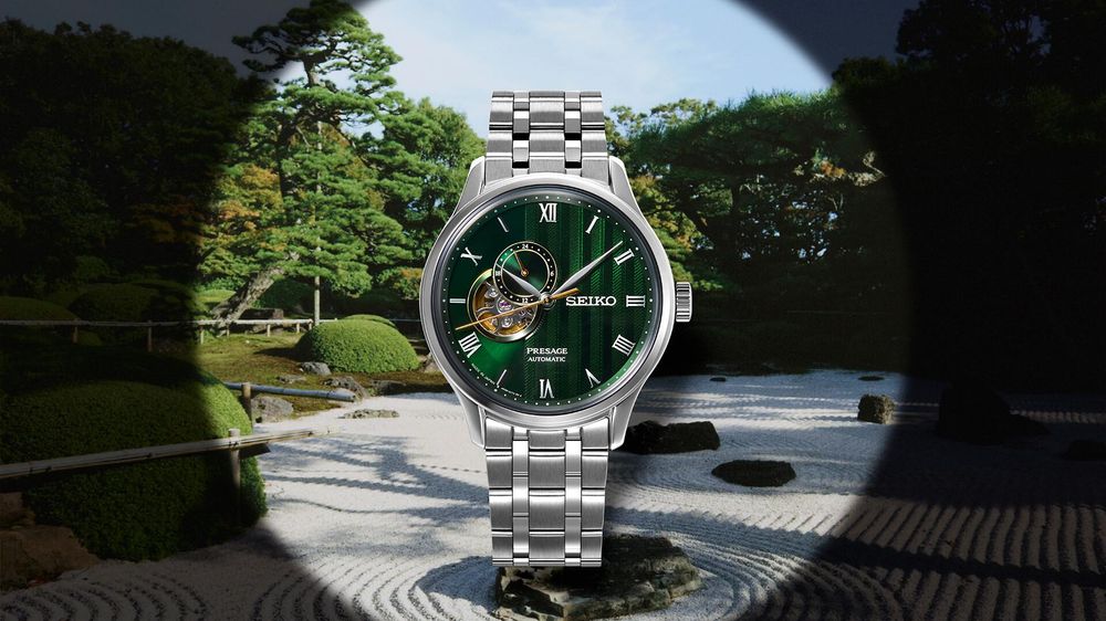 Seiko Presage Automatic Japanese garden SSA463J1 Orologio automatico uomo