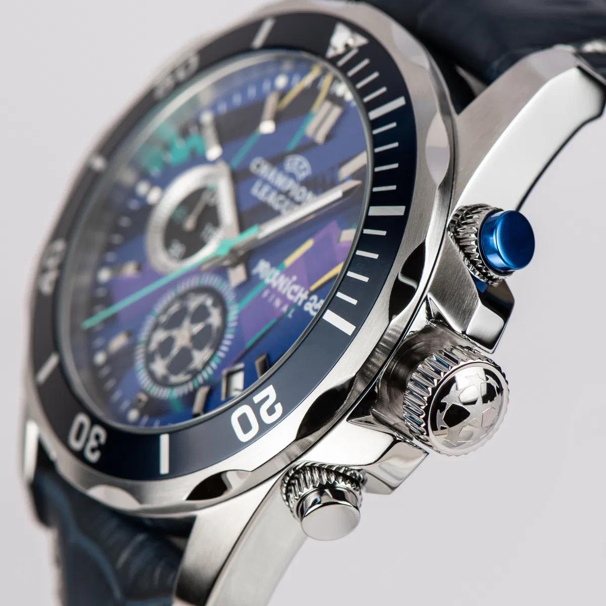 Jacques Lemans UEFA Champions League CL-103F Herenchronograaf Jacques Lemans UEFA Champions League CL-103F Herenchronograaf
