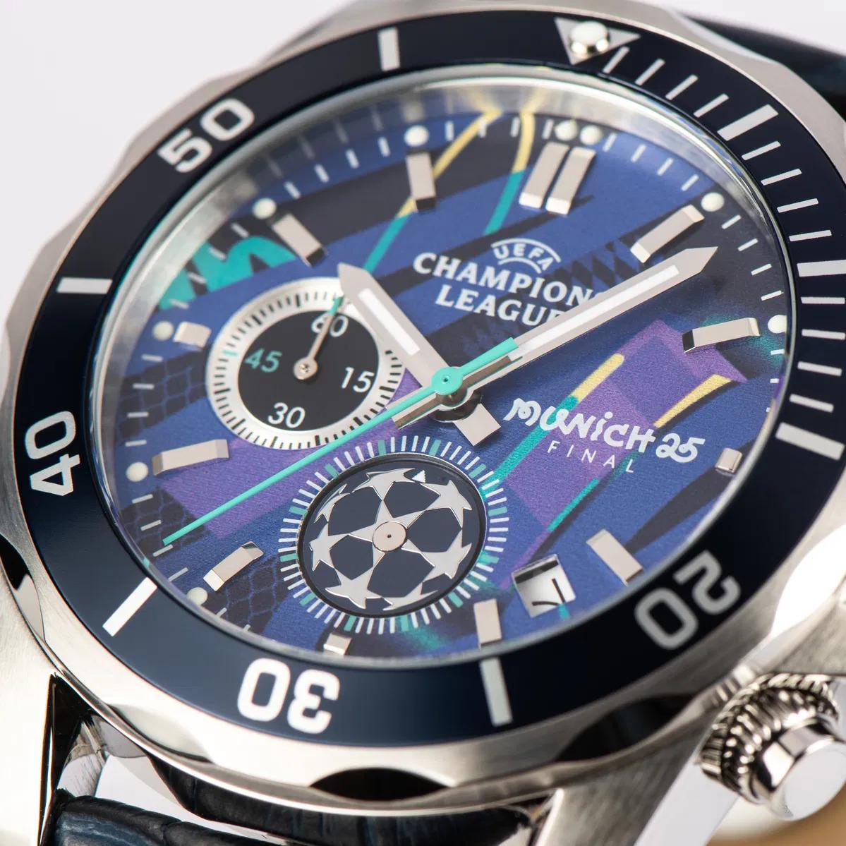 Jacques Lemans UEFA Champions League CL-103F Herenchronograaf Jacques Lemans UEFA Champions League CL-103F Herenchronograaf