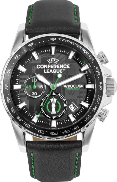 Jacques Lemans UEFA Conference League ECL-102B Herenchronograaf Jacques Lemans UEFA Conference League ECL-102B Herenchronograaf