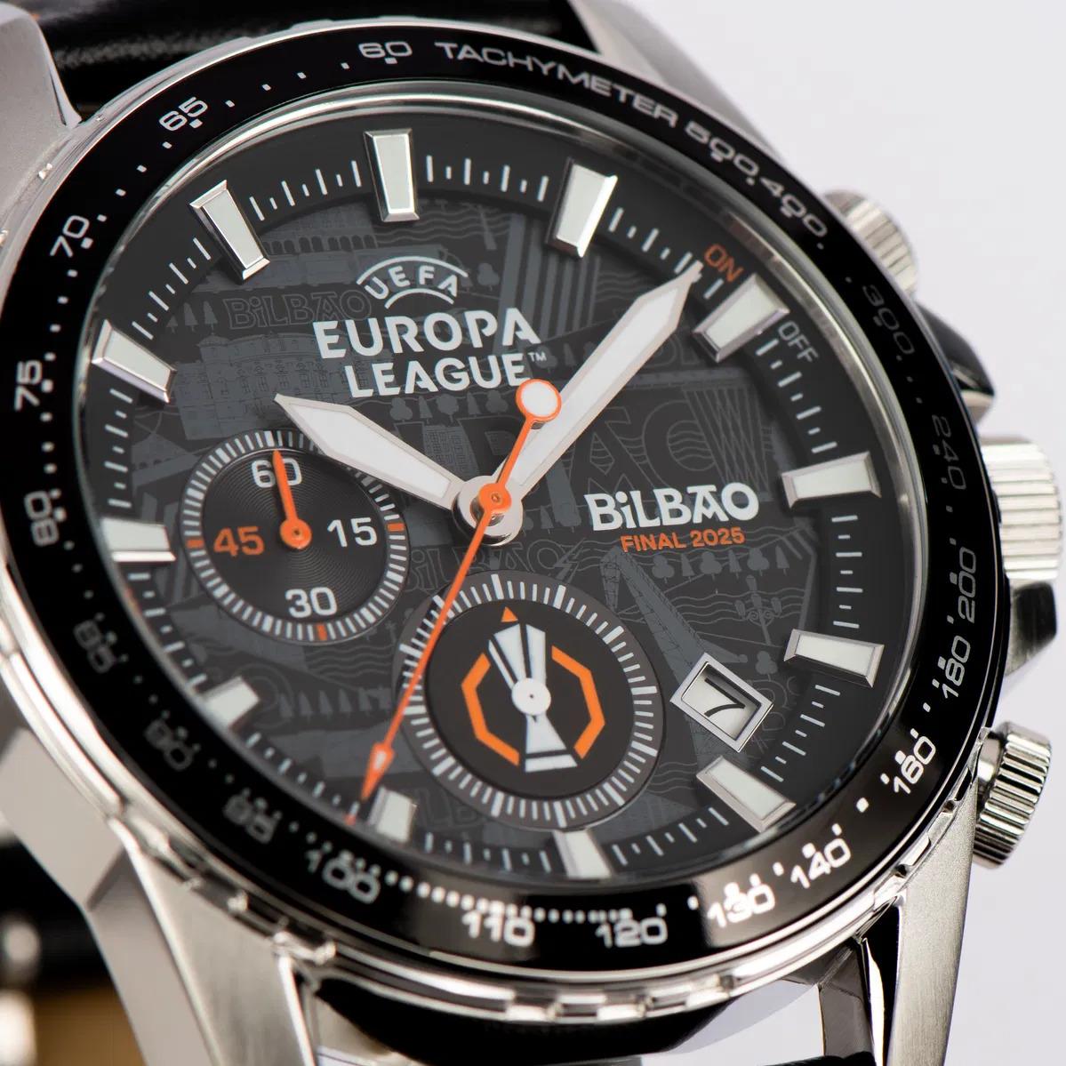 Jacques Lemans UEFA Europa League EL-102B Cronógrafo para hombres Jacques Lemans UEFA Europa League EL-102B Cronógrafo para hombres