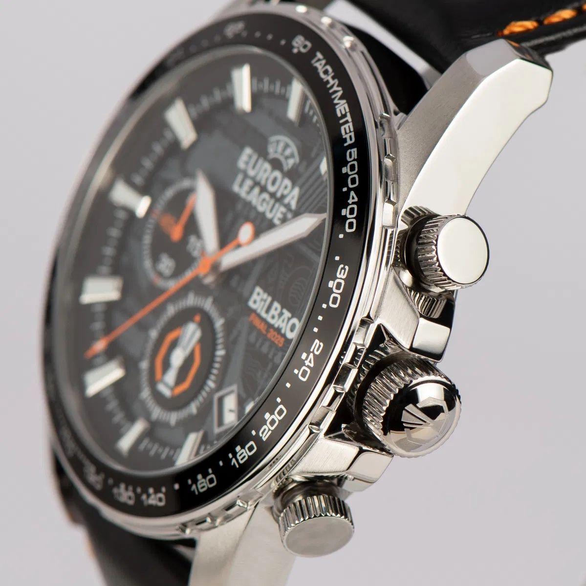 Jacques Lemans UEFA Europa League EL-102B Cronógrafo para hombres Jacques Lemans UEFA Europa League EL-102B Cronógrafo para hombres