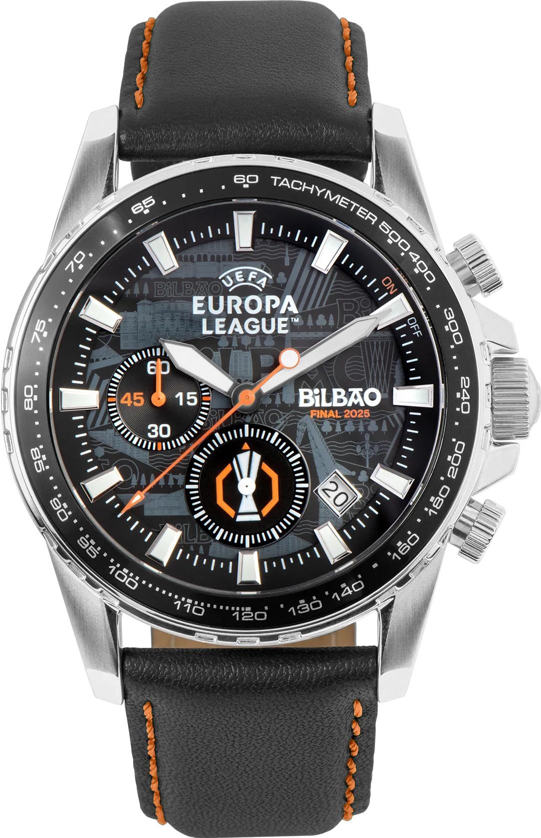 Jacques Lemans UEFA Europa League EL-102B Cronógrafo para hombres Jacques Lemans UEFA Europa League EL-102B Cronógrafo para hombres