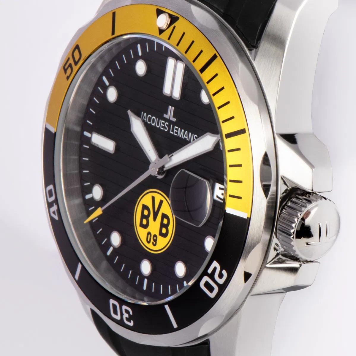 Jacques Lemans Borussia Dortmund BVB-07 Orologio da polso uomo Jacques Lemans Borussia Dortmund BVB-07 Orologio da polso uomo