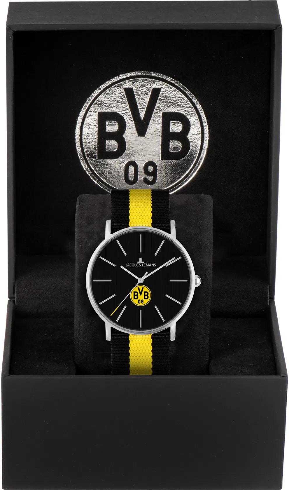 Jacques Lemans Borussia Dortmund BVB-03 Heren armbandhorloge Jacques Lemans Borussia Dortmund BVB-03 Heren armbandhorloge