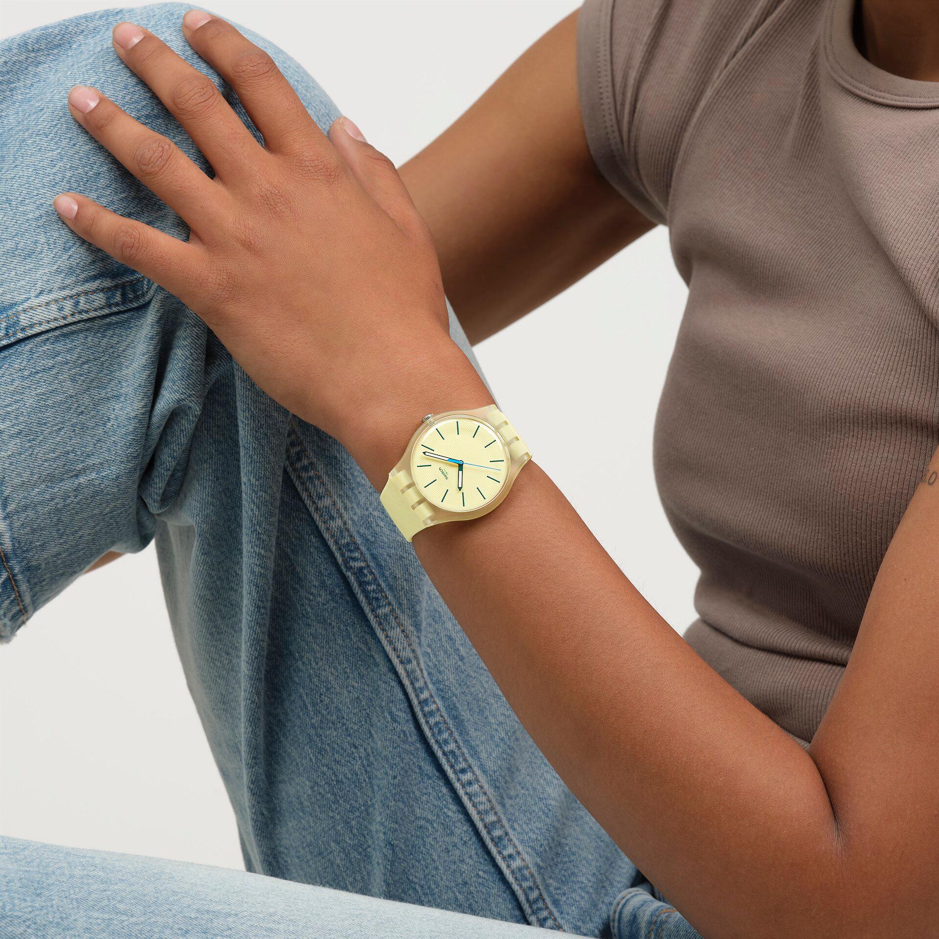 Swatch CITRUS TILT SO29J102 Unisex horloge Swatch CITRUS TILT SO29J102 Unisex horloge