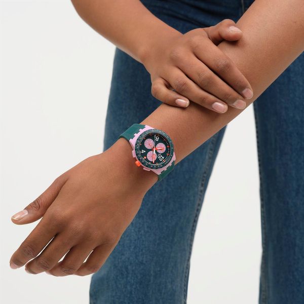 Swatch MOMENT OF ROSE SUSP400 Montre Unisexe Swatch MOMENT OF ROSE SUSP400 Montre Unisexe
