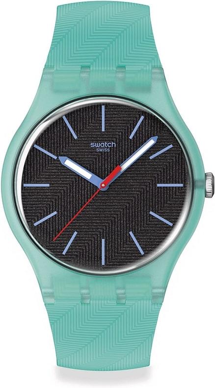 Swatch HINT OF MINT SO29L103 Unisex horloge Swatch HINT OF MINT SO29L103 Unisex horloge