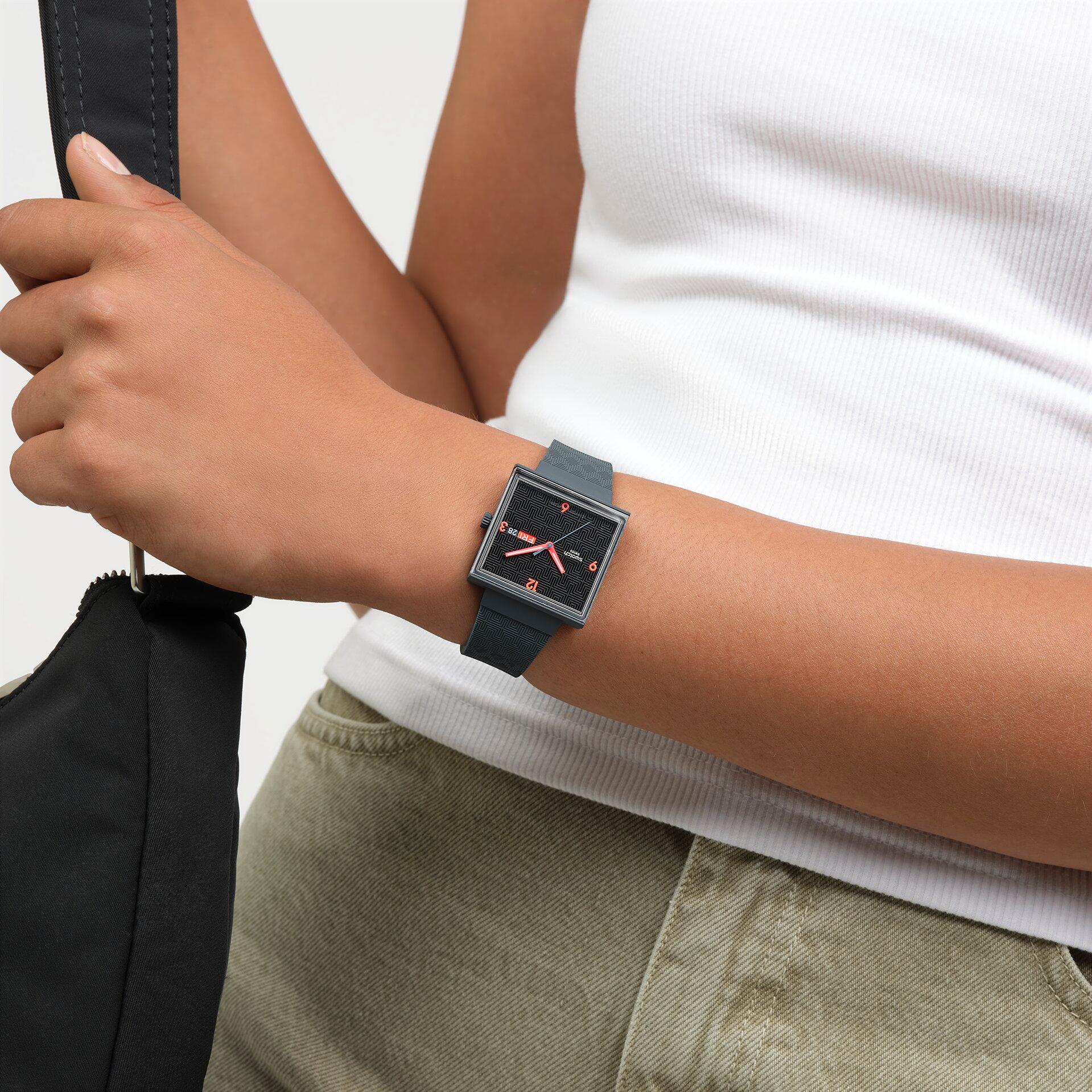 Swatch SQUARED OFF SO34M701 Reloj unisex Swatch SQUARED OFF SO34M701 Reloj unisex