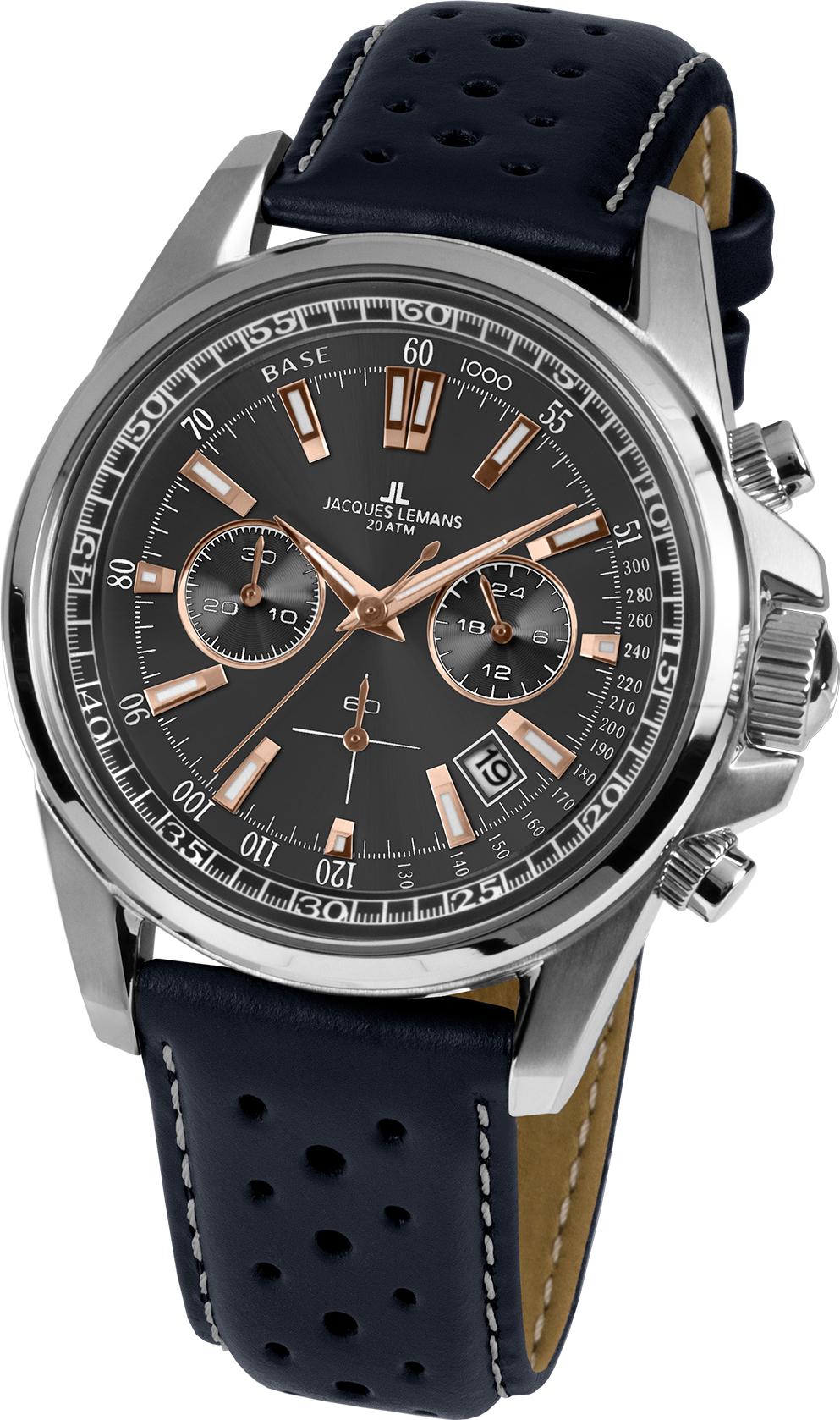 Jacques Lemans Liverpool 1-1117.1WQ Cronografo uomo Jacques Lemans Liverpool 1-1117.1WQ Cronografo uomo