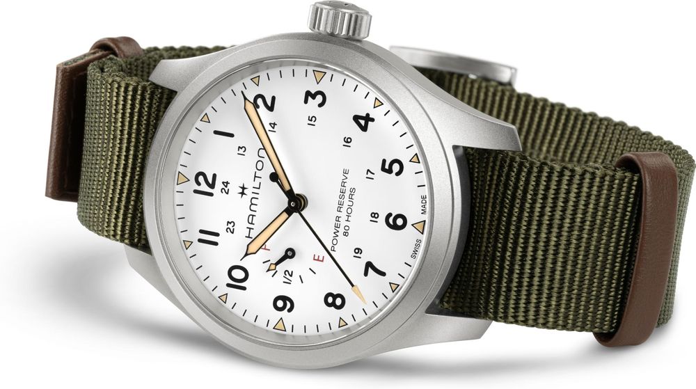 Hamilton Khaki Field Mechanical Power Reserve H69509910 Orologio automatico uomo Riserva de marcia de 80 ore Hamilton Khaki Field Mechanical Power Reserve H69509910 Orologio automatico uomo Riserva de marcia de 80 ore