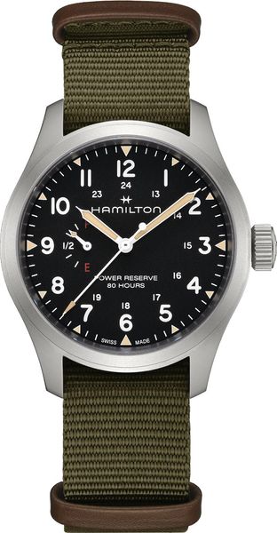 Hamilton Khaki Field Mechanical Power Reserve H69509930 Reloj Automático para hombres Reserve de marcha de 80 horas Hamilton Khaki Field Mechanical Power Reserve H69509930 Reloj Automático para hombres Reserve de marcha de 80 horas