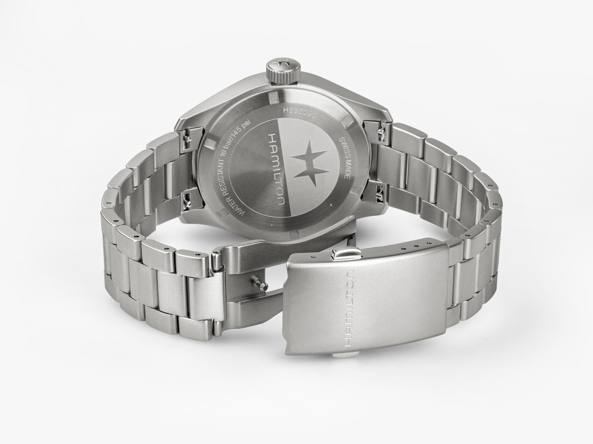 Hamilton Khaki Field Mechanical Power Reserve H69509130 Reloj Automático para hombres Reserve de marcha de 80 horas