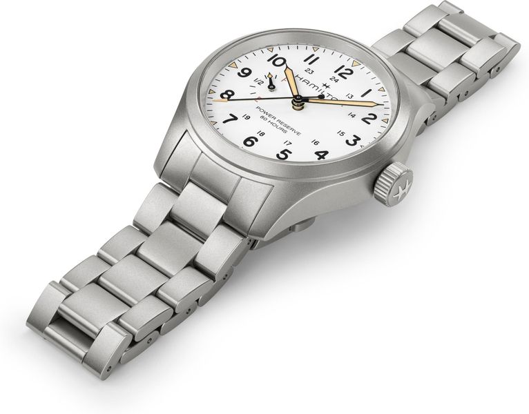 Hamilton Khaki Field Mechanical Power Reserve H69509110 Reloj Automático para hombres Reserve de marcha de 80 horas Hamilton Khaki Field Mechanical Power Reserve H69509110 Reloj Automático para hombres Reserve de marcha de 80 horas