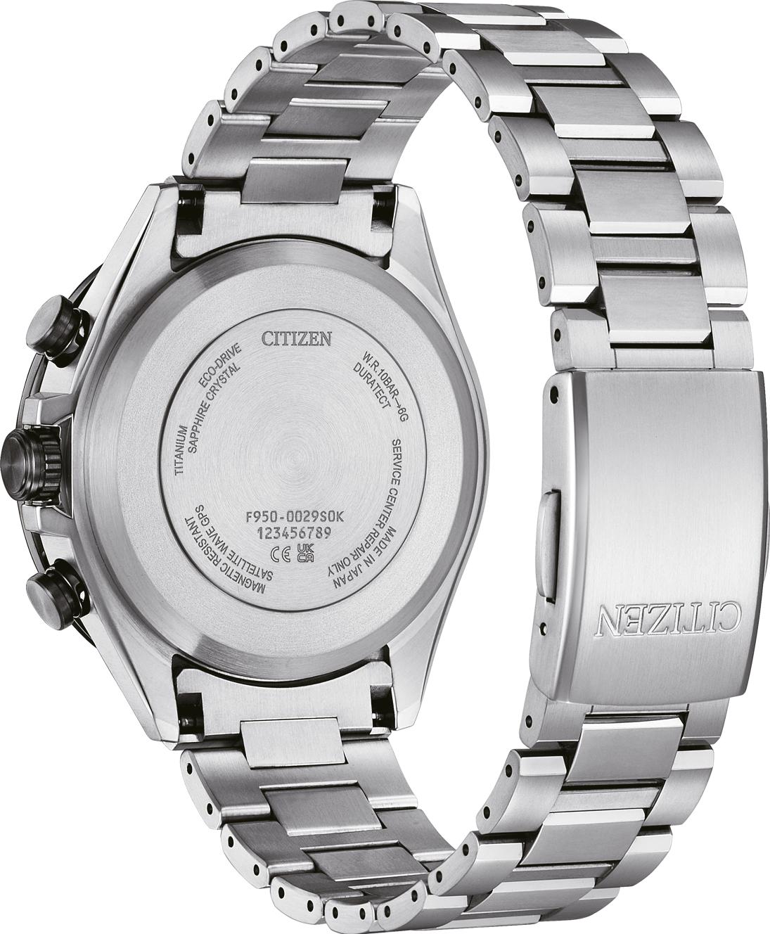 Citizen Attesa Satellite Wave GPS CC4075-50L Chronographe pour homme Édition Très Limitée Citizen Attesa Satellite Wave GPS CC4075-50L Chronographe pour homme Édition Très Limitée