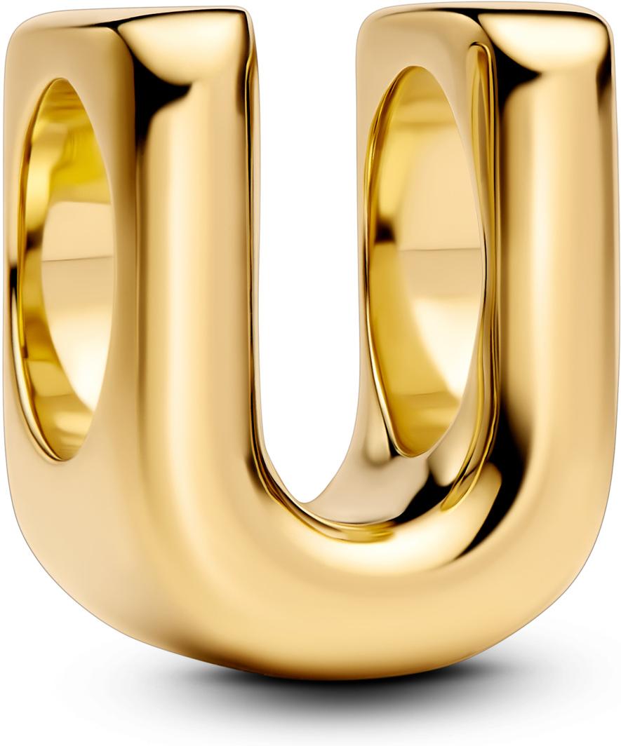 Pandora Buchstabe U Alphabet-Mini-Charm 763967C00 Pendentif Charm