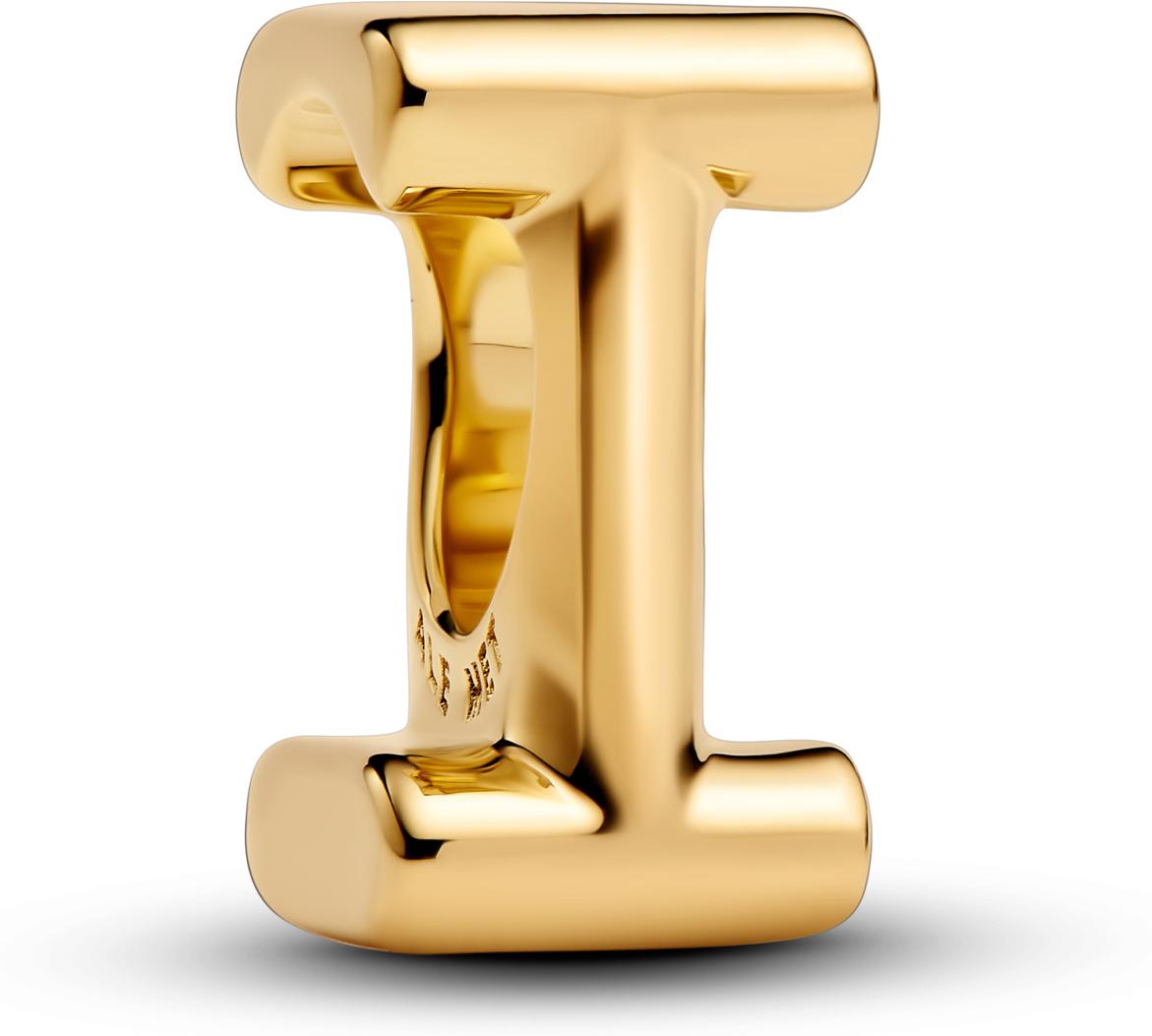 Pandora Buchstabe I Alphabet -Mini-Charm 763955C00 Pendiente Charm