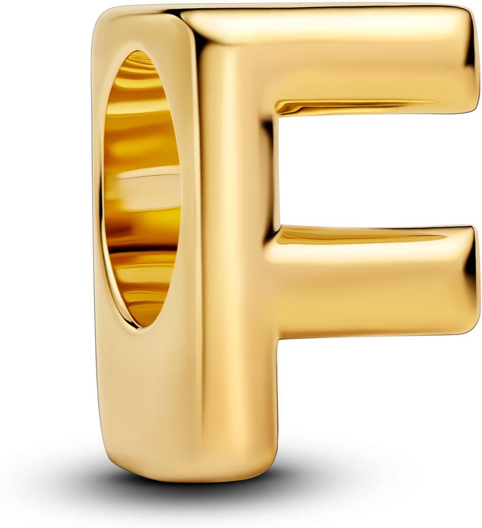 Pandora Buchstabe F Alphabet-Mini-Charm 763952C00 Pendiente Charm