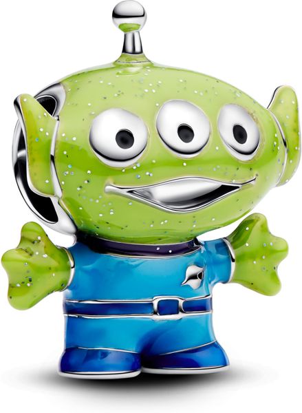 Pandora Disney Pixar Toy Story Alien Charm 794024C01 Charm Anhänger Pandora Disney Pixar Toy Story Alien Charm 794024C01 Charm Anhänger