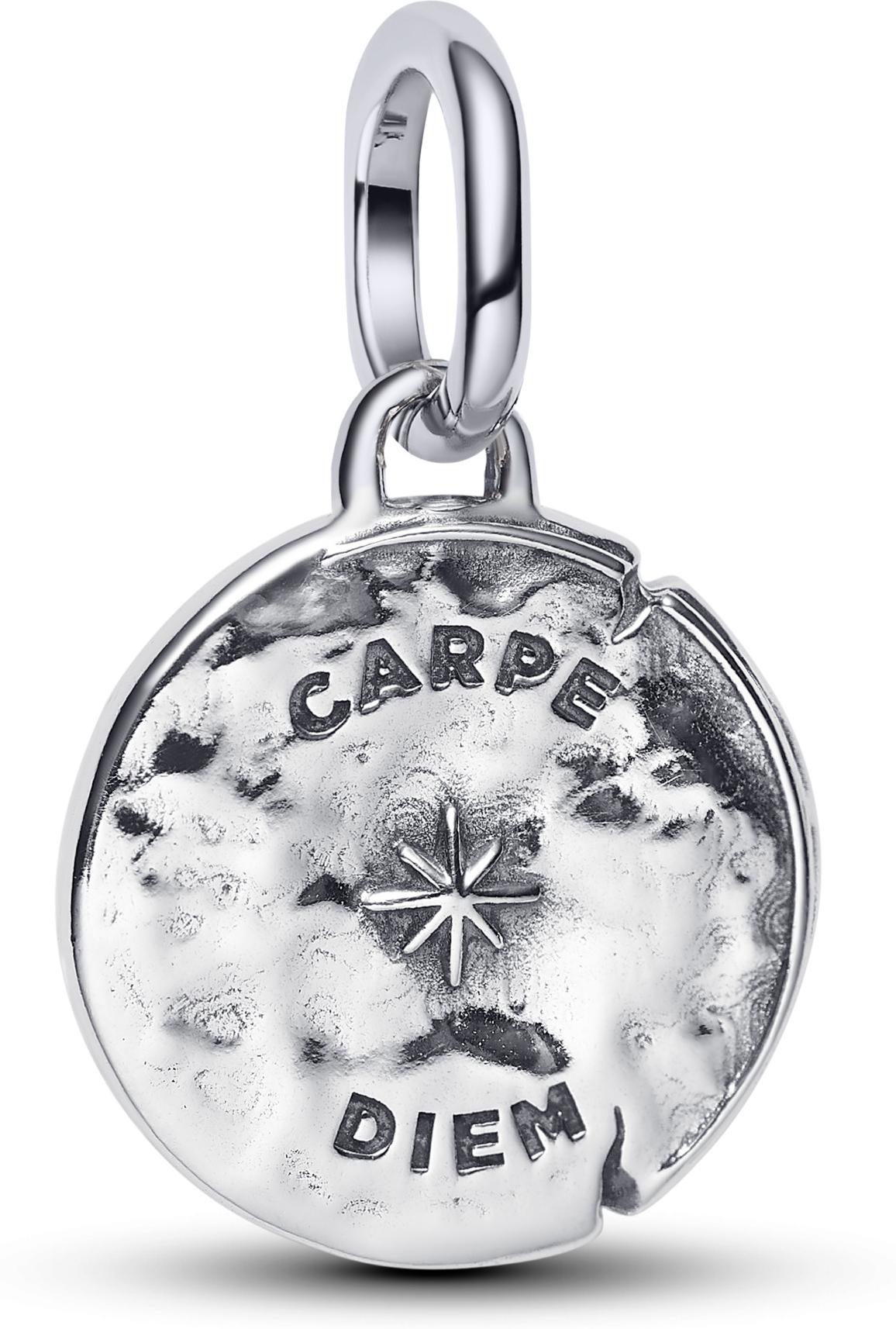 Pandora Totenkopf Medaillon-Charm 794089C01 Charm-hanger